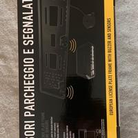 Portatarga con sensori di parcheggio e buzzer