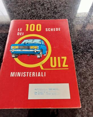 LE 100 SCHEDE DEI QUIZ MINISTERIALI