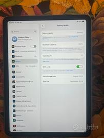 iPad Air 11 M2 11” Wi-Fi 128 GB Grigio +Pencil Pro