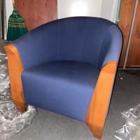 Poltroncina Molteni Ciliegio + cotone