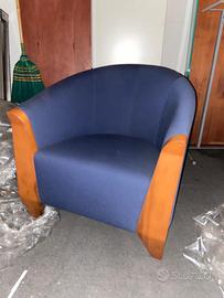 Poltroncina Molteni Ciliegio + cotone