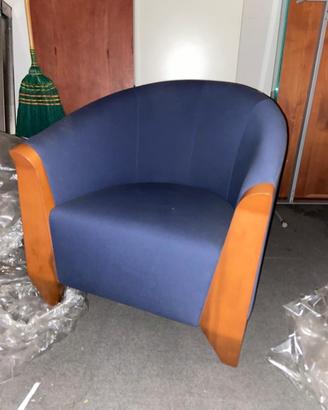 Poltroncina Molteni Ciliegio + cotone