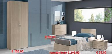 Armadi,comò,comodini,letto in kit linea casa beb