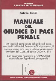 Baldi Manuale del giudice di pace Giuffrè 2000