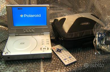 DVD CD Player Polaroid PDV-0700 portatile con tele