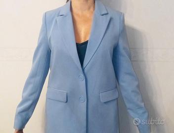 Giacca donna Azzurra tg  42 Nuova