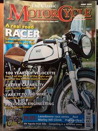 rivista THE CLASSIC MOTORCYCLE numero 6 anno 2005