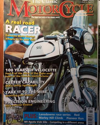 rivista THE CLASSIC MOTORCYCLE numero 6 anno 2005