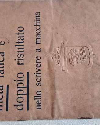 Fascicolo antico istruzioni per dattilografia 