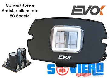 Faro Anteriore Iron Led 2 Lenti Vespa 50 Special