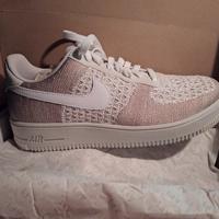 Nike Air Force 1 Flyknit Beige – Nuove mai indossa