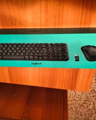 Mouse e tastiera wireless 