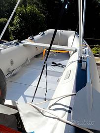 gommone con motore+carrello