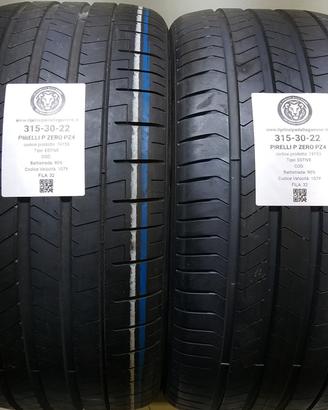 2 GOMME 315 30 22 PIRELLI A74153