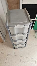 cassettiera plastica 