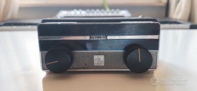 Autoradio d'epoca Autovox con cestello estraibile