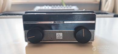 Autoradio d'epoca Autovox con cestello estraibile