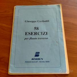 58 esercizi per flauto traverso - G.Gariboldi 