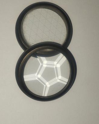 coppia di filtri vintage per Rolleiflex attacco ba