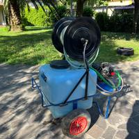 Motopompa con cisterna 120 litri