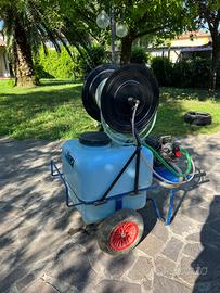 Motopompa con cisterna 120 litri