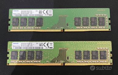 Samsung Ram 8GB 1Rx8 PC4 - 2666V - UA2 - 11