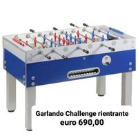 Garlando Challenge calcio balilla gettoniera bar