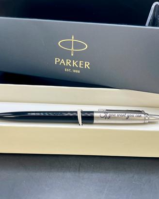 Penna Parker Jotter Scatola Incisione Engraved