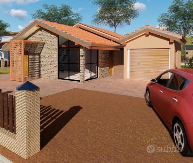 Terreno edificabile con progetto approvato - Vista 4