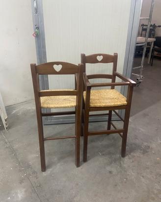 Sedia per bambini in legno