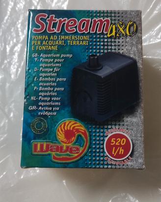 Pompa x  acquario stream 480  WAVE 