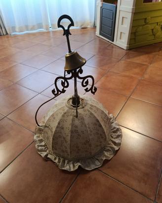 Lampadario shabby/rustico