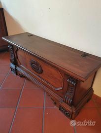 Cassapanca legno vintage