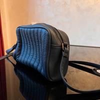 borsa elegante blu