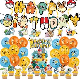 Kit Decorazioni Festa Pokémon Pikachu – Palloncini