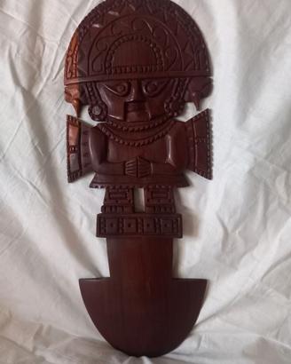 TUMI PERUVIANO IN LEGNO