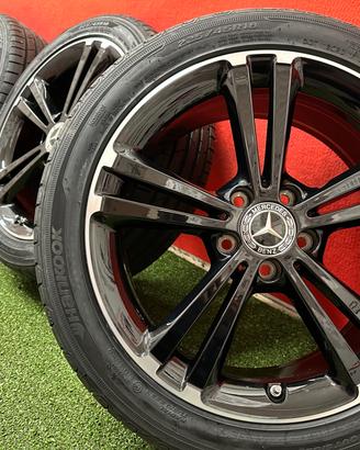 Cerchi Mercedes A B C CLA TPMS Gomme 225 45 18