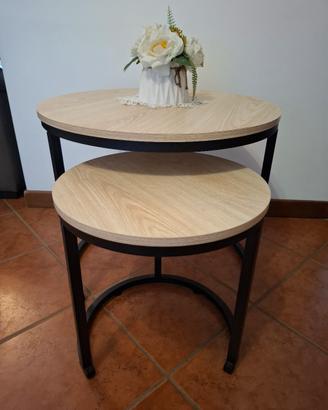 coppia tavolini 