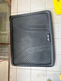 Tapptino sagomato per bagagliaio BMW X3 vasca