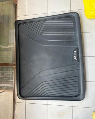 Tappetino sagomato per bagagliaio BMW X3 vasca