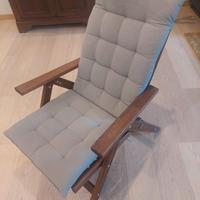 Sedia reclinabile IKEA ÄPPLARÖ +  cuscino
