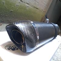 Terminale di scarico Doublefire carbonio 