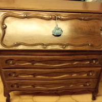 SCRITTOIO / RIBALTINA FINE ANNI 60 BEN TENUTO