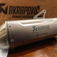Akrapovic CF Moto 450MT Nuovo