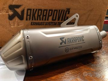 Akrapovic CF Moto 450MT Nuovo