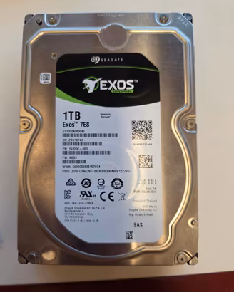 Hard Disk Seagate Exos 1TB SAS 3.5 Server