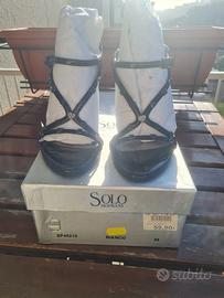 SANDALI SOLO SOPRANI ( NERI )