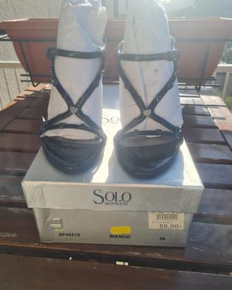 SANDALI SOLO SOPRANI ( NERI )