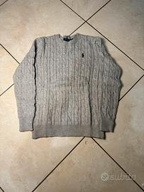 Maglione Femminile Ralph Louren grigio  taglia M