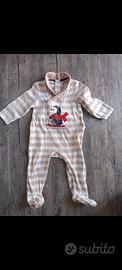 Tuta intera cotone Okaidi 18 mesi